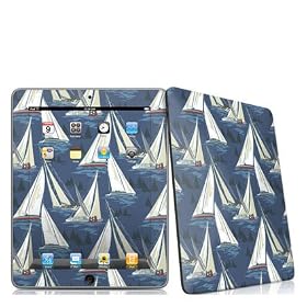 Franklin Covey Decal Skin for Apple iPad by Decal Girl - Big Boats by 