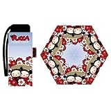 Ladies Fulton PUCCA Flower in dream Lightweight Folding Umbrella