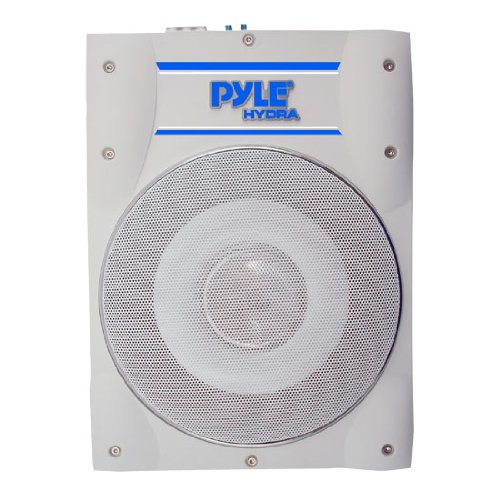 Pyle PLMRBS8 8-Inch Low-Profile Super-Slim Active-Amplified Marine/Waterproof Subwoofer System On Sale