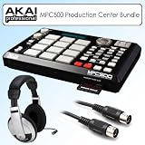 numark ndx400:Akai MPC500 twelve Mpc Pads Portable Music Production Center Bundle