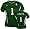 Michigan State Spartans Women's Mid Field Football Jersey - Small