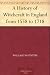 A History of Witchcraft in England from 1558 to 1718