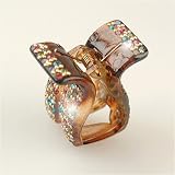 Apparel : Marius Multi-crystal Amber - Cubitas Duchamp Collection (Made in France, Swarovski Crystals)