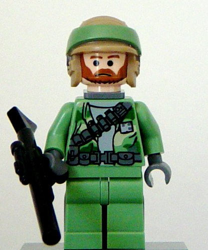 LEGO Star Wars Minifigur - Die Rückkehr der Jedi-Ritter - Rebellen-Kommando mit Bart (Rebel Commando)