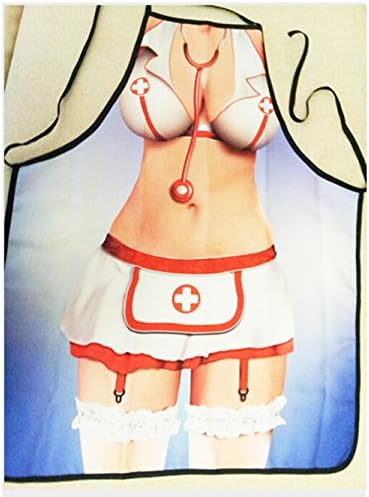 BestFyou® Apron Cute Kuso Taste Creative Sexy Lace Apron (nurse)