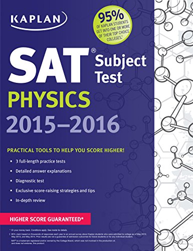 Kaplan SAT Subject Test Physics 2015-2016 (Kaplan Test Prep)