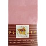 Blended Cotton Percale Pink 5Ft (King) Bolster case