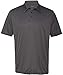 Joe's USA - DRI-Equip Dry - Wicking Performance 3 - Button Mesh Polos, Graphite - Large