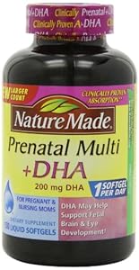 Nature Made Prenatal Multi + Dha, 200mg, 150 Softgels