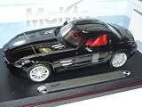 Mercedes-Benz SLS AMG Gullwing Coupe Schwarz C197 Ab 2009 1/18 Maisto Modell Auto