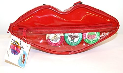 Candy Kisses Natural Lip Balm in Red Lip-Shaped Backpack - Unique!
