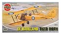 Airfix A01015 1:72 Scale De Havilland DH-82 Tiger Moth Military Aircraft Classic Kit Series 1