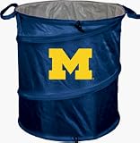 Michigan Wolverines Collapsible Trash Can (Doubles as Cooler and Laundry Hamper)
