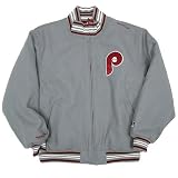 Philadelphia Phillies Reversible Wool/Satin Jacket by Mitchell & Ness