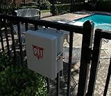 Emergency Pool Phone - 911 Only Cellphone with Weatherproof Outdoor Enclosure Phone Box Cabinet