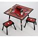Firefighter Table and 2 Stool Set