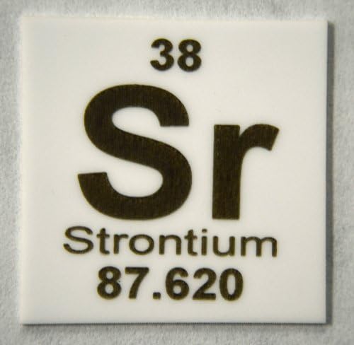 Alumina Scoring Wafer for Glass, Element Strontium