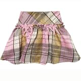 plaid party skirt