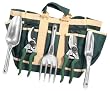 Threesixty Innovation Garden Angels 5-Piece Outdoor Gardening Tool Set, Hunter Green #ODTS420