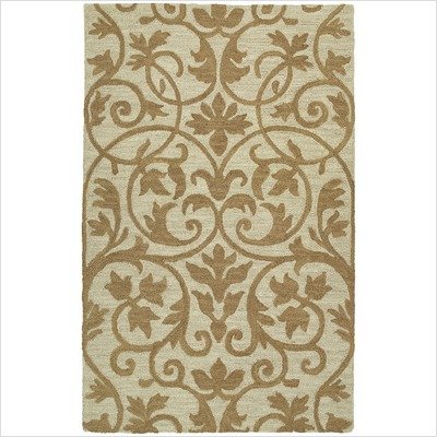Carriage Trellis Brown Contemporary Rug Size: Round 7'9