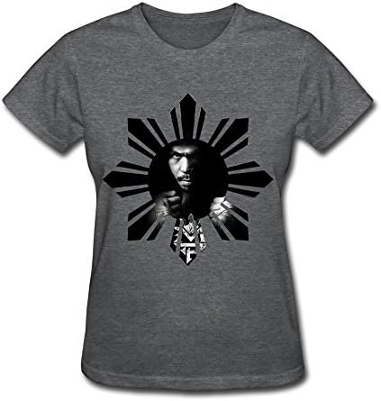 LVHUAN Womens Manny Pacquiao 5 T-shirt Size XL DeepHeather