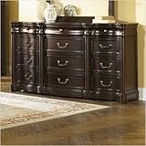 MagnussenB1647 Ellington Finish with Weathered Pewtered Hardware Wood 12 Dr ....