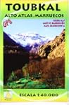 Mapa toubkal alto atlas marruecos 1:4...