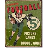 Topps 1956 Football Metal Tin Sign 12.5W x 16H , 13x16