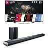 LG Electronics 65EC9700 Curved 65-Inch TV with LAS551H Sound Bar