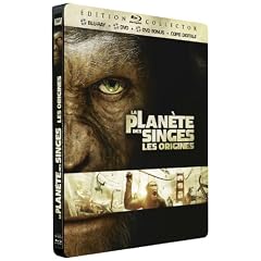 La Plan�te des Singes : Les Origines - Edition collector Bo�tier m�tal (Blu-ray + DVD + Copie digitale + DVD Bonus + Senitype) - Inclus 1h de contenu in�dit  [Blu-ray]