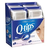 Q-tips Cotton Swabs Value Pack, 1750-Count Packages (Pack of 2)