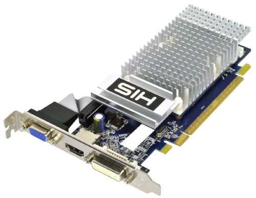 HIS H435H512HDP Radeon HD 4350 iSilence HDMI Dual Link DVI HDCP 512MB 64 bit DDR2 PCIe 16x 2.0 Low Profile Video Card Retail RoHS