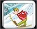 Mouse Pad with man, sports, season, Europe, adventure, 