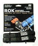 ROK Straps Strap-it Cruiser 2-pk Tie Downs 18"-54" Motorcycle Adjustable Straps