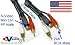 10 Ft SVHS/Audio DVD Recorders S-Video Pioneer Cable 3 Pcs /Pack RS.2999.00