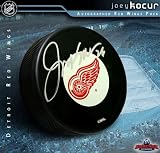 Joey Kocur Autographed/Hand Signed Detroit Red Wings Hockey puck