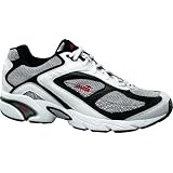 Avia Mens A5020M-White Chrome Silver Venetian Red Black Shoes by Avia