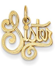 14k Sister Charm