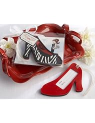 First Class Fashionista High Heel Luggage Tag - Baby Shower Gifts & Wedding... by Kate Aspen