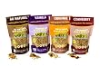 Udi's Gluten Free Granola Sampler (2 Original, 2 Au Naturel, 1 Cranberry, 1 Vanilla)