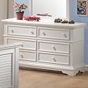 Furniture online: Weston Youth Dresser in Matte White