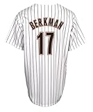 Lance Berkman Houston Astros Youth Replica Home Jersey (Medium)