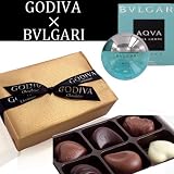 特別バレンタインセット【BVLGARI アクアプールオムマリン】5ml EDT[ミニ香水]【GODIVA】ゴディバ ゴールド アソート (6粒入り) BVLGARI