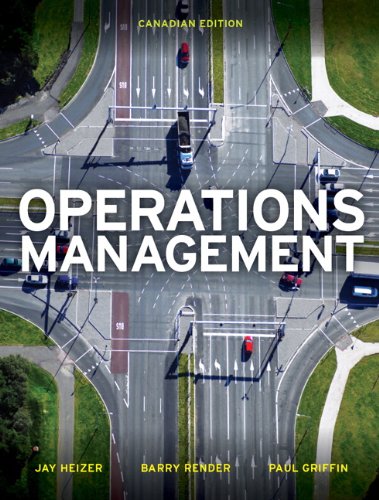 Operations Management, First Canadian Edition