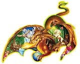 Earth Dragon Shaped Jigsaw Puzzle: 1000 Pcs