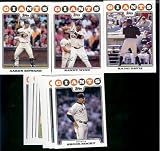 2008 Topps San Francisco Giants Series 1&2 Baseball Cards Complete Team Set of 23 cards including Tim Lincecum, Omar Vizquel, Brian Bocock and more !