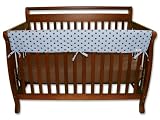 Trend-Lab Crib Wrap Rail Guard for Long Rail, Max Dot Percale