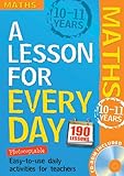 A lesson for every day. Maths. 10-11 years