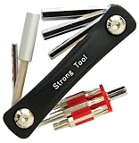 ストロングツール(Strong TooL) 19in1 精密コンパクトレンチ 六角棒タイプ 黒 12970