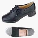 Adult Black "Slammer" Tap Shoes (Sizes 12 1/2 - 13)
